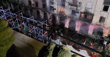 وزارة الأوقاف لمحبى آل البيت: الحريق لم يصب مسجد الحسين بضرر.. صور