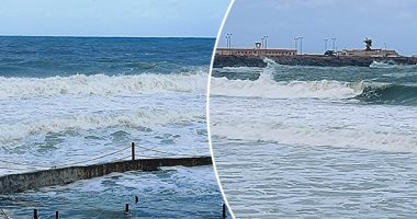 الأرصاد تحذر: اضطراب بالملاحة على البحر المتوسط والأمواج ترتفع لـ 3.5 متر
