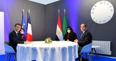 الرئيسان السيسى وماكرون يبحثان العلاقات الثنائية الاستراتيجية بين مصر وفرنسا