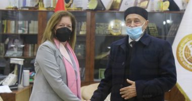 عقيلة صالح يؤكد أن حل أزمة ليبيا سيكون "ليبي – ليبي" بدون أى تدخل أجنبى