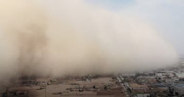 الأرصاد الجوية: ارتفاع فى درجات الحرارة وانخفاض الرؤية ورمال مثارة الأرصاد الجوية: ارتفاع فى درجات الحرارة وانخفاض الرؤية ورمال مثارة