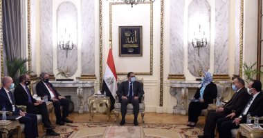 مصطفى مدبولى يستقبل رئيس الاتحاد الدولى لجمعيات الصليب الأحمر والهلال الأحمر