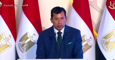 وزير الرياضة: تكلفة مجمع حسن مصطفى ونادى "النادى" فى زايد 2.2 مليار جنيه