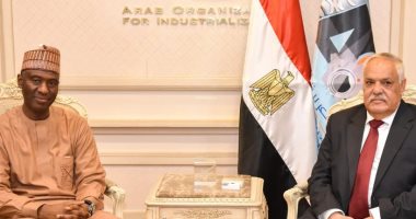 العربية للتصنيع تستقبل سفير نيجيريا لبحث التعاون المشترك