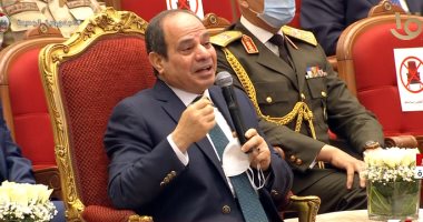 الرئيس السيسى للمصريين: "أقل تمن نقدمه للشهداء أننا نحافظ على ما ضحوا من أجله" الرئيس السيسى للمصريين: "أقل تمن نقدمه للشهداء أننا نحافظ على ما ضحوا من أجله"