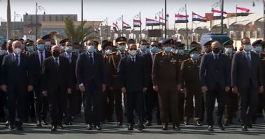 الرئيس السيسى يتقدم الجنازة العسكرية للفريق عبدرب النبى حافظ والفريق عبد المنعم خليل الرئيس السيسى يتقدم الجنازة العسكرية للفريق عبدرب النبى حافظ والفريق عبد المنعم خليل