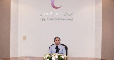 السيدة انتصار السيسى بعد زيارة الهلال الأحمر المصرى: رمزا للعمل المجتمعى العظيم