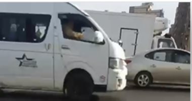 شاهد الرسم التوضيحى لتحويلات الطريق الدائرى اتجاه المريوطية بسبب التوسعة