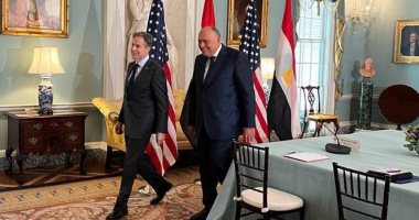 شكري يلتقي المبعوث الأمريكي روبرت مالي لمناقشة قضايا الشرق الأوسط شكري يلتقي المبعوث الأمريكي روبرت مالي لمناقشة قضايا الشرق الأوسط