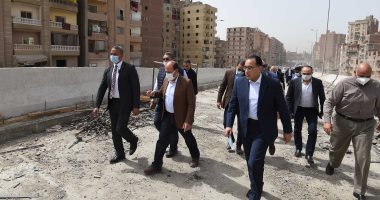 ‎رئيس الوزراء يتفقد محور الفريق كمال عامر بالجيزة..صور