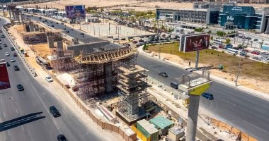 استمرار تنفيذ أعمال مشروع مونوريل غرب النيل.. صور استمرار تنفيذ أعمال مشروع مونوريل غرب النيل.. صور