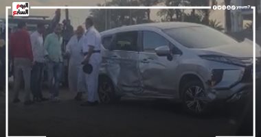 زحام شديد بشارع صلاح سالم أثر حادث كبير أمام الأزهر الشريف.. لايف