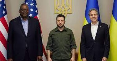 وزيرا الخارجية والدفاع الأمريكيان يكشفان تفاصيل زيارتهما للعاصمة الأوكرانية