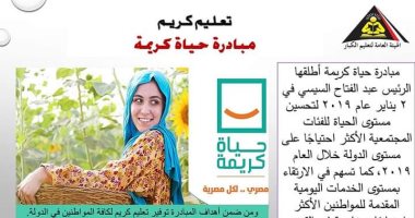 تعليم الكبار تعلن محو أمية قرابة 176 ألف مواطن بقرى حياة كريمة.. صور