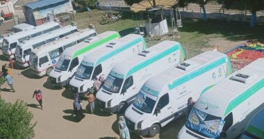 الصحة تطلق 4 قوافل طبية ضمن مبادرة حياة كريمة اليوم الصحة تطلق 4 قوافل طبية ضمن مبادرة حياة كريمة اليوم