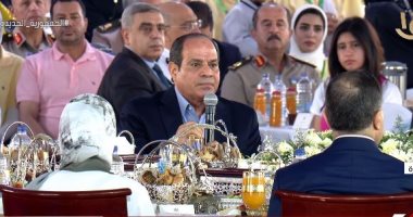 الرئيس السيسي: مشاهد أجهزة الأمن فى الاختيار حجم قليل من جهد اتعمل فى أصعب وقت