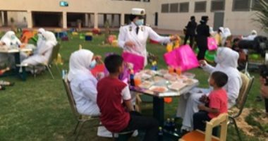 الداخلية توزع ملابس على الأطفال الأيتام وذوى الهمم فى العيد.. صور الداخلية توزع ملابس على الأطفال الأيتام وذوى الهمم فى العيد.. صور