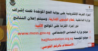 رابط إعلان نتيجة القرعة لحج الجمعيات الأهلية والاستعلام بالرقم القومى رابط إعلان نتيجة القرعة لحج الجمعيات الأهلية والاستعلام بالرقم القومى