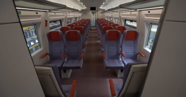 النقل: بدء التشغيل التجريبى بدون ركاب لأول قطارات تالجو الإسبانية الفاخرة.. صور النقل: بدء التشغيل التجريبى بدون ركاب لأول قطارات تالجو الإسبانية الفاخرة.. صور