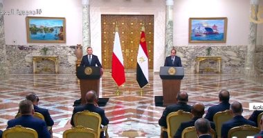 الرئيس السيسي: الأزمة الروسية الأوكرانية تهدد الأمن الغذائى لمختلف دول العالم