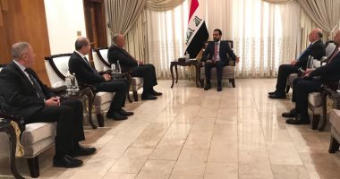 شكرى والصفدى يبحثان مع رئيس البرلمان العراقى القضايا ذات الاهتمام المشترك
