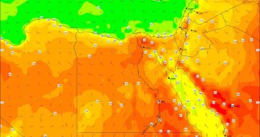 الأرصاد تكشف بالخرائط تعرض البلاد لارتفاع بدرجات الحرارة