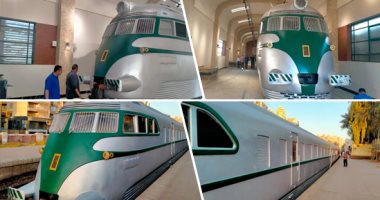 ظل 72 عاما فى المخازن.. قصة إعادة الحياة لقطار الملك فاروق ووضعه بمتحف المنتزه