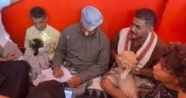 عقد قران قط وقطة على يد مأذون شرعى وبحضور معازيم فى اليمن.. فيديو وصور