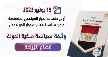 انطلاق أولى جلسات الحوار المجتمعى حول وثيقة سياسة ملكية الدولة