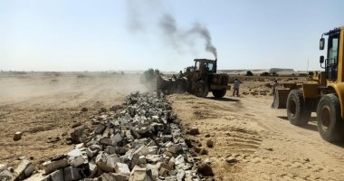 الإسكان: إزالة التعديات على 2642 فدانا داخل كردون مدينة الفشن الجديدة الإسكان: إزالة التعديات على 2642 فدانا داخل كردون مدينة الفشن الجديدة