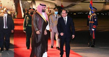 "الرياض" السعودية تسلط الضوء على زيارة ولى العهد لمصر