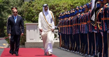 الأمير تميم بن حمد: سعدت بزيارة مصر الشقيقة ولقاء أخى فخامة الرئيس السيسي