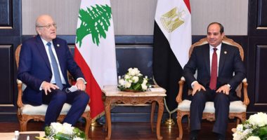 الرئيس السيسى يهنئ "ميقاتى" والشعب اللبنانى بعيد الأضحى المبارك