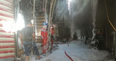 حريق هائل فى "السوق التجارى" بالقنطرة غرب بالإسماعيلية حريق هائل فى "السوق التجارى" بالقنطرة غرب بالإسماعيلية