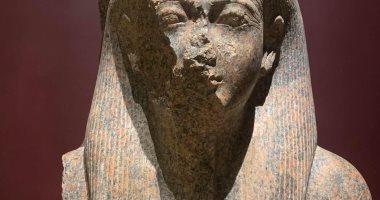 تمثال "الكا" لرمسيس الثانى من الجرانيت الأحمر واكتشف بميت رهينة.. التفاصيل