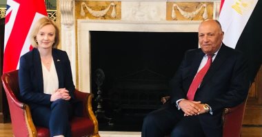 شكرى يبحث مع وزيرة الشئون الخارجية بالمملكة المتحدة تعزيز العلاقات الثنائية