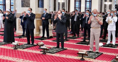 أخبار مصر.. الرئيس السيسي يؤدى صلاة عيد الأضحى بمسجد المشير طنطاوى أخبار مصر.. الرئيس السيسي يؤدى صلاة عيد الأضحى بمسجد المشير طنطاوى
