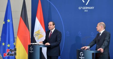 الرئيس السيسي يدعو صحفيا ألمانيا لزيارة مصر بعد سؤاله عن حقوق الإنسان: تعالى شوف بنفسك