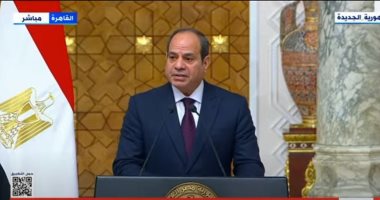 الرئيس السيسي: أكدت للرئيس الصومالي ضرورة التوصل لاتفاق ملزم بشأن سد النهضة