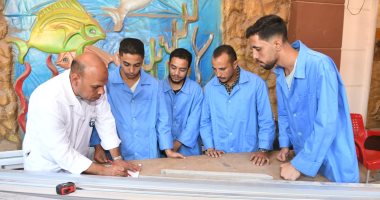 ضمن تعاون الإنتاج الحربى ومصر الخير.. تدريب وتأهيل شباب قرى حياة كريمة بالمنيا ضمن تعاون الإنتاج الحربى ومصر الخير.. تدريب وتأهيل شباب قرى حياة كريمة بالمنيا