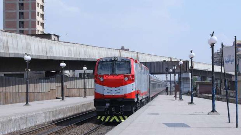 أحد قطارات السكة الحديد الجديدة - صورة أرشيفية