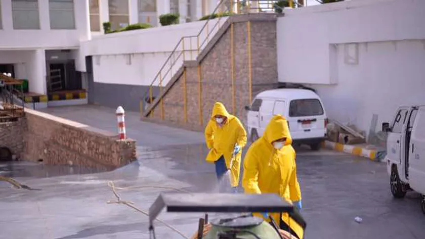 عمليات تعقيم الفنادق