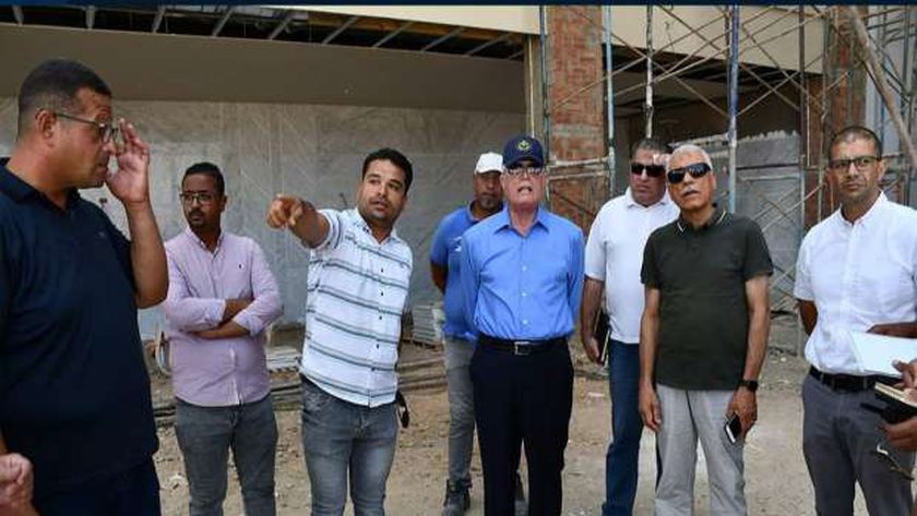 محافظ جنوب سيناء يتفقد أعمال التطوير بشرم الشيخ