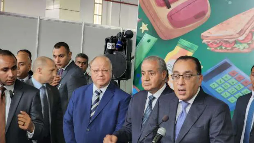 رئيس الوزراء خلال تصريحاته في معرض اهلا مدارس