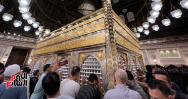 الأوقاف تعيد فتح ضريح الحسين بعد انتهاء أعمال الصيانة الدورية