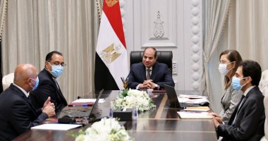 الرئيس السيسى: زيادة اعتماد مشروعات وزارة النقل على المكونات المصنعة محليا