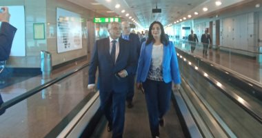 اللجنة العليا للتفتيش الأمنى والبيئى تتفقد مطار القاهرة.. صور