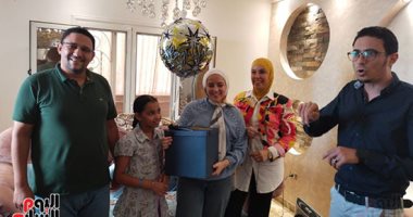 مريم السادس مكرر بالثانوية العامة: فرحتي وأسرتي لا توصف.. صور