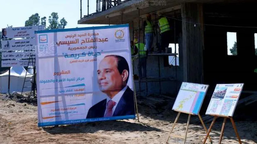 أحد مواقع عمل شركة التعمير والإسكان