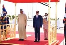 الرئيس السيسي يستقبل رئيس دولة الإمارات